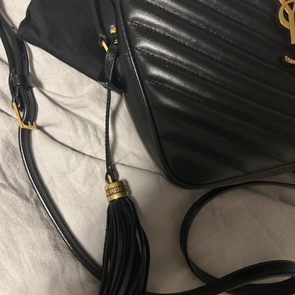 SOLD. YSL Lou Camera Bag w/ Tassel - Picture 7 of 10